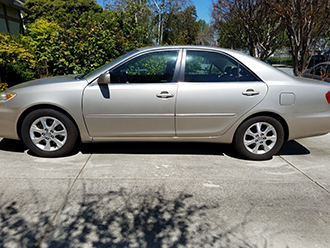 My 2005 Toyota Camry With New Paint