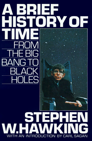 A Brief History Of Time By Stephen Hawking Book Cover